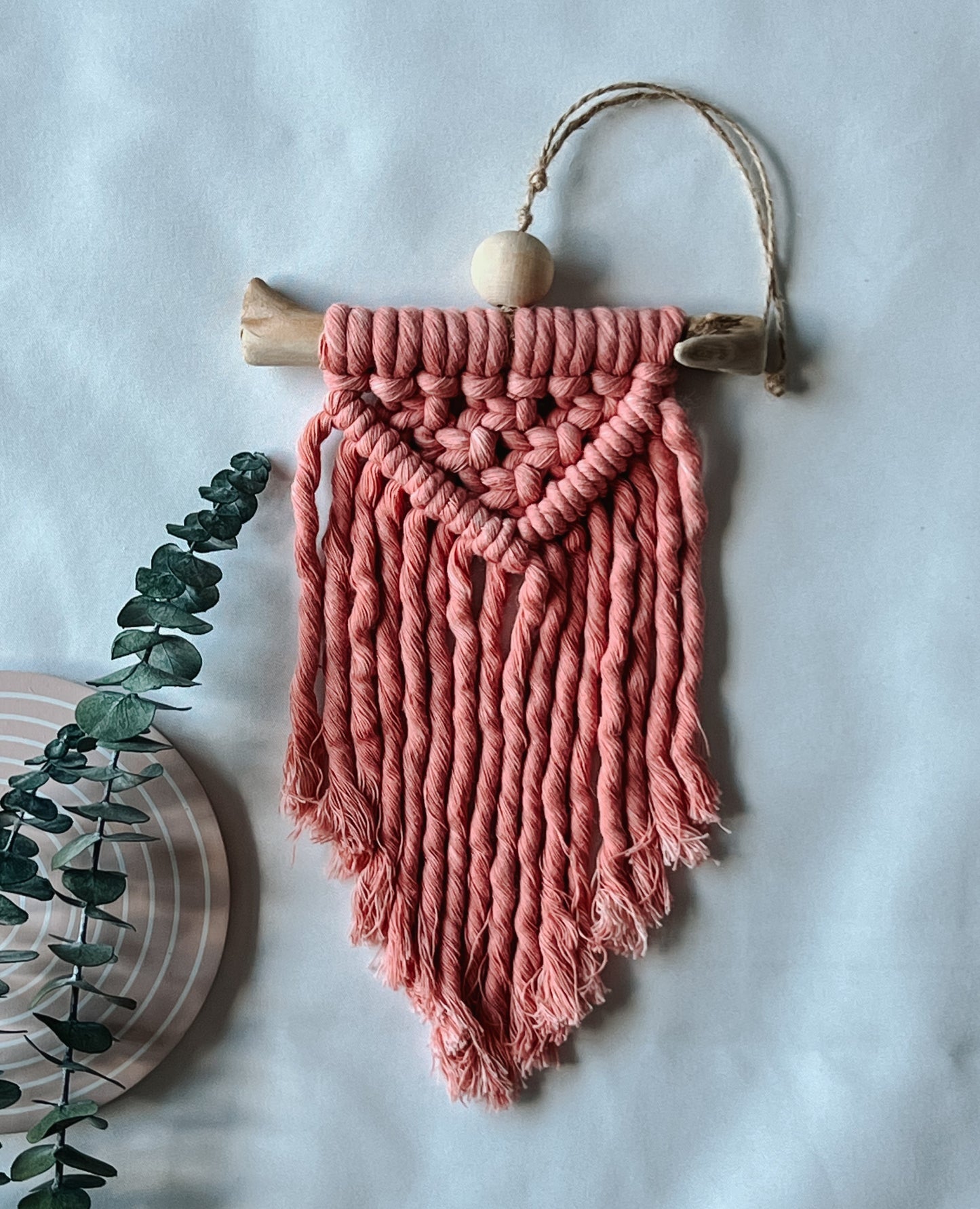 Pink oil diffuser, Car charm, Small wall hanging diffuser