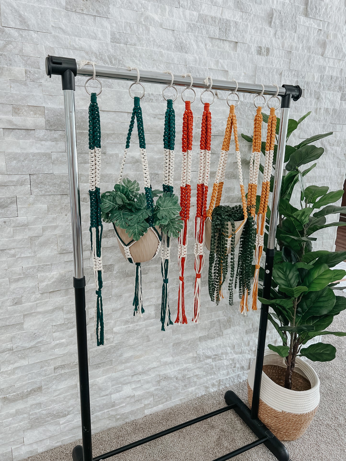 French Style Macrame Plant Hanger