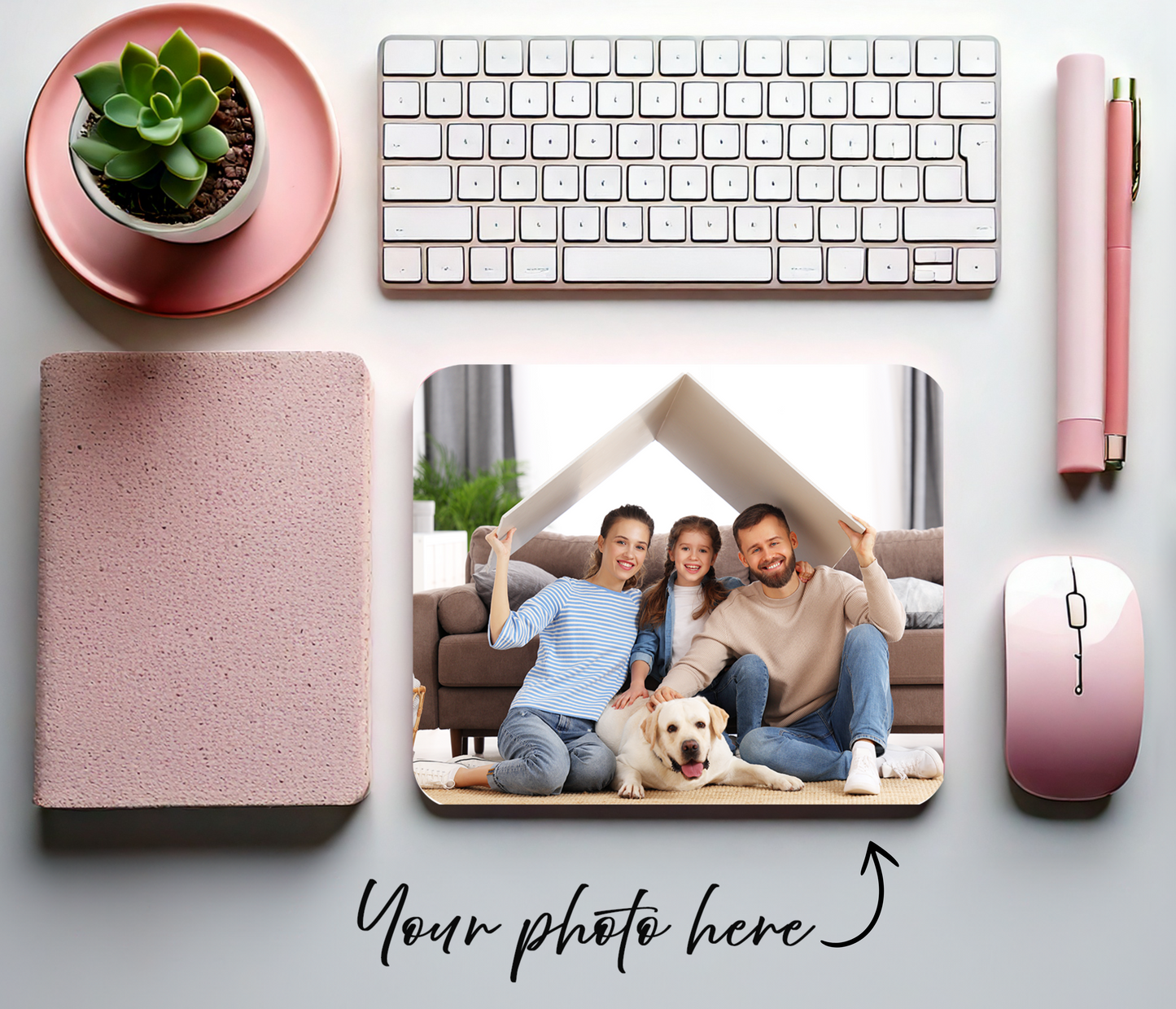Personalized Photo Gift Mouse Pad