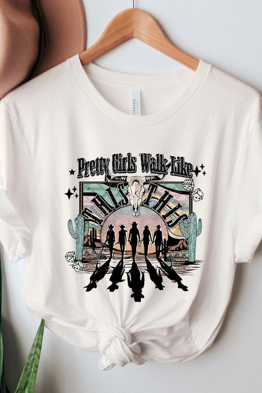 Pretty Girls Walk Like This T-shirt