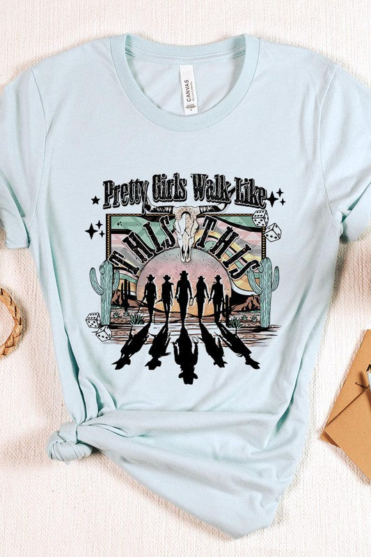 Pretty Girls Walk Like This T-shirt