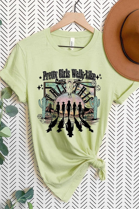 Pretty Girls Walk Like This T-shirt