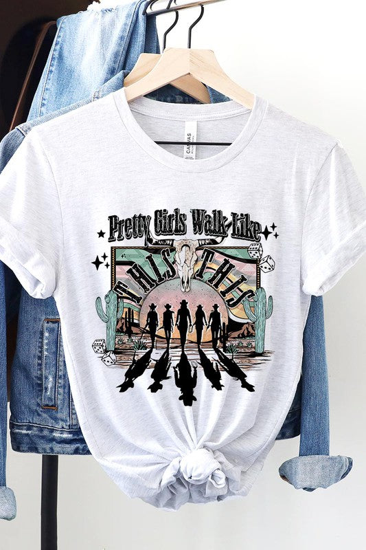 Pretty Girls Walk Like This T-shirt