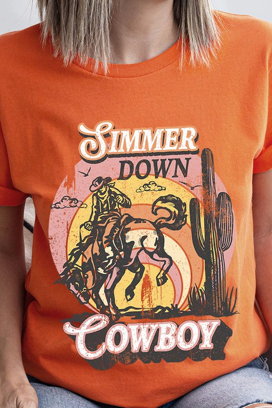 Simmer Down Cowboy  T-shirt