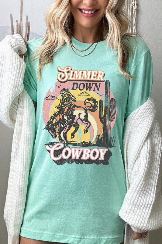 Simmer Down Cowboy  T-shirt