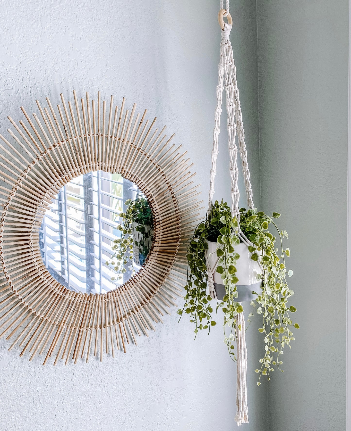 Crossed Style Plant Holder