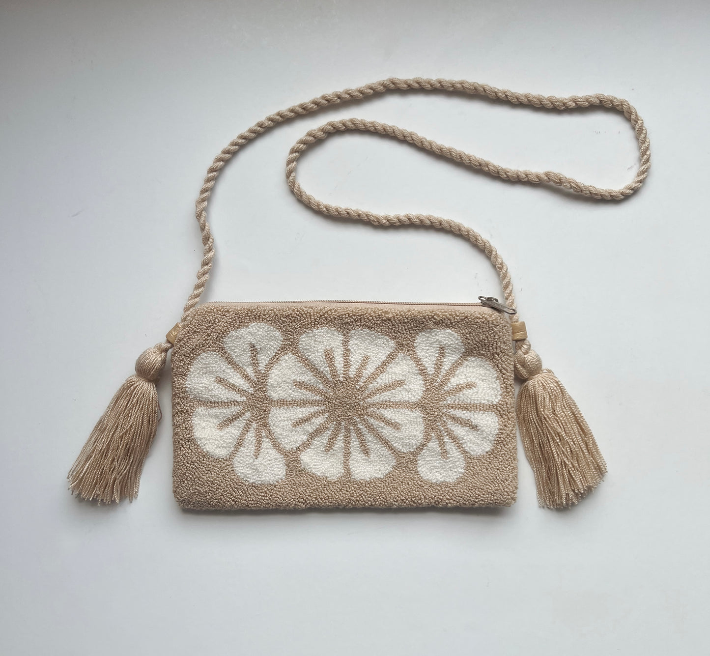 Lotus Flowers Style - Crossbody Clutch Bag